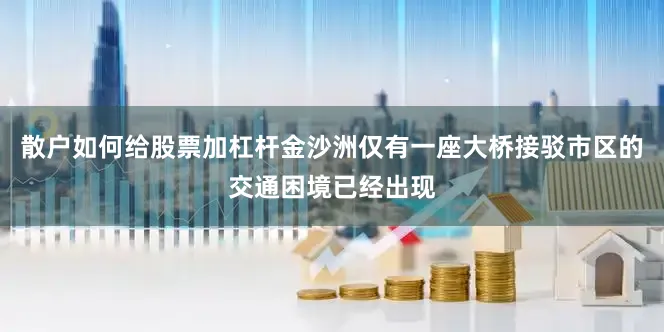 散户如何给股票加杠杆金沙洲仅有一座大桥接驳市区的交通困境已经出现