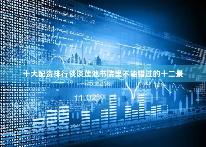 十大配资排行谈谈莲池书院里不能错过的十二景